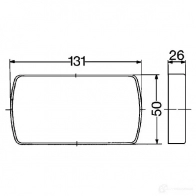 Проблесковый маячок HELLA 18436 BSN-LED 2xd010312801 E1 2796 - Изображение 2