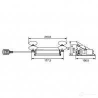 Проблесковый маячок HELLA ZA 6R4T 1437450102 2xd014053001 - Изображение 2