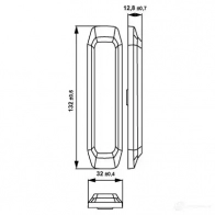 Проблесковый маячок HELLA 1437450142 IO O6J 2xd014592701 - Изображение 2