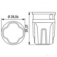Проблесковый маячок HELLA ZR1 KO 2xd014564601 1437449188
