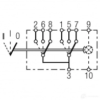Переключатель HELLA 4082300190946 22174 6rh004570321 PBSGJ 41 - Изображение 3