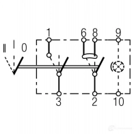 Переключатель HELLA 06 4545 6rh004570411 22181 2Y7G5 - Изображение 3