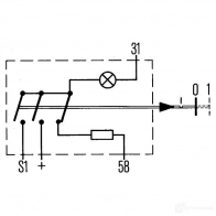 Переключатель HELLA 6ef003916061 3RDQ0 20058 0615 60 - Изображение 3