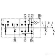Переключатель HELLA 6ze001759051 06500 1 V5EBVH 22251 - Изображение 3