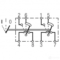 Переключатель HELLA 22170 6rh004570191 4082300191028 M9 S5B4H - Изображение 3