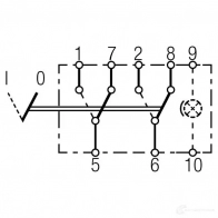 Переключатель HELLA LWS W1E 6fh004570341 20172 4082300190182 - Изображение 3