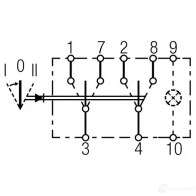 Клавиша HELLA 6FH 004 570-241 LZ4 OI7 20171 4082300190168 - Изображение 3