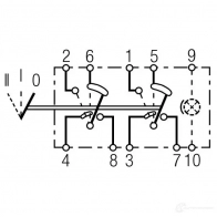 Переключатель HELLA 6rh004570382 4082300171570 A VRZ61L 22179 - Изображение 3
