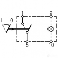 Клавиша HELLA 6GM 007 832-191 ZXE3BEX 20215 06 2513 - Изображение 2