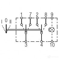 Клавиша HELLA 6FH 007 832-151 AOJ2F 062 018 20192 - Изображение 2