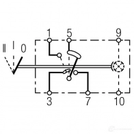 Переключатель HELLA 330DRX5 22171 06451 3 6rh004570261 - Изображение 3