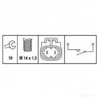 Датчик заднего хода HELLA 4082300237245 22313 6ZF 008 621-291 Z I30B - Изображение 2