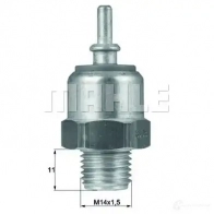 Датчик вентилятора радиатора HELLA 7080887 8 tsw44d Mercedes E-Class (W124) 1 Седан 3.0 E 300 Turbo D (1233) 147 л.с. 1993 – 1995 8.185.11.329