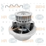 Водяной насос, помпа HELLA 48142 8mp376800414 _BEHR HELLA SERVICE_ BYBGT