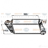 Водяной насос, помпа HELLA KD0VCLD Fiat Ducato (230) 1 Автобус 1.9 TD Combinato 80 л.с. 1994 – 2002 _BEHR HELLA SERVICE_ 8mp376807261