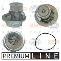 Водяной насос, помпа HELLA Opel Corsa (C) 3 2000 – 2006 YWQUZA 8mp376800261 _BEHR HELLA SERVICE_