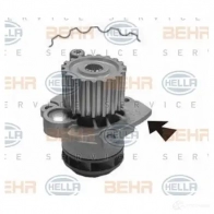 Водяной насос, помпа HELLA 7U3WSE _BEHR HELLA SERVICE_ Audi A3 (8PA) 2 Спортбек 1.9 Tdi 105 л.с. 2004 – 2010 8mp376800024