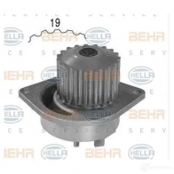 Водяной насос, помпа HELLA _BEHR HELLA SERVICE_ Citroen Berlingo 2 (B9, PF2) Фургон 8mp376800474 6915657