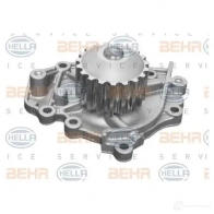 Водяной насос, помпа HELLA 8mp376803474 Honda CR-V 1 (RD) Кроссовер 2.0 16V 4WD (RD1. RD3) 128 л.с. 1995 – 2001 DK2DOFM _BEHR HELLA SERVICE_