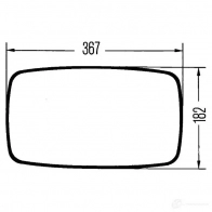 Наружное зеркало HELLA 50523 e1 0134 089030 8sb003978001 - Изображение 4