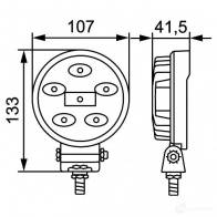 Лампа освещения салона HELLA 7DLSK 1G0 357 108-012 1193312507 HELLA ValueFit R900 LED - Изображение 7