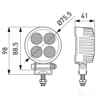 Лампа освещения салона HELLA 1439606513 LMV M0 1G0 357 111-002 - Изображение 6