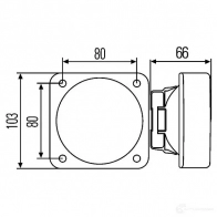 Рабочее освещение HELLA 13034 9002920090995 W9 2PYDA 1ga996020001 - Изображение 7