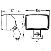 Лампа освещения салона HELLA 1GA 006 991-041 B9NC6 12956 Double-Beam FF - Изображение 7