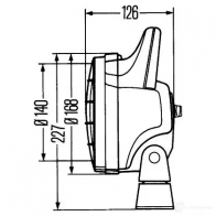 Рабочее освещение HELLA 12918 CI5 VU 4082300038460 1g4003470131 - Изображение 7