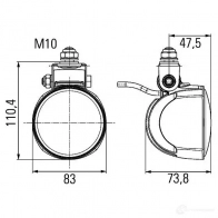 Лампа освещения салона HELLA Modul 70 Gen. III LED 1G0 996 276-461 Modul 70 LED 12876 - Изображение 7