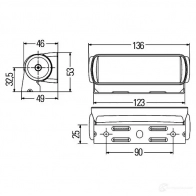 Рабочее освещение HELLA 13000 1ga980670331 PJ9MZD8 ETL 250 - Изображение 2