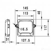 Рабочее освещение HELLA 1ga995193031 13007 9PHG466 Flat Beam 500 - Изображение 8