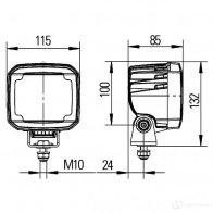 Рабочее освещение HELLA CSFDQ Ultra Beam LED 13013 1ga995506031 - Изображение 8