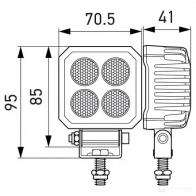 Лампа освещения салона HELLA 1GA 357 110-003 Y0F UL 1439607464