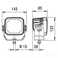 Рабочее освещение HELLA 13018 1ga995506081 QZY5AYE Ultra Beam LED - Изображение 8