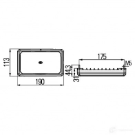 Рабочее освещение HELLA 1gd996193071 Flatbeam LED Flat Beam 1000 13241 - Изображение 3