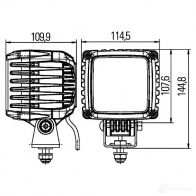 Рабочее освещение HELLA Power Beam 2000 OHEWE 13085 1ga996189011 - Изображение 7