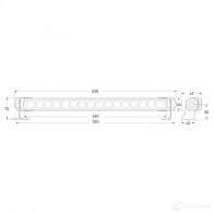 Лампа освещения салона HELLA 2XD 958 130-661 5L2YU TR 1439607513 - Изображение 2