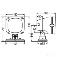 Рабочее освещение HELLA AS 200 Xenon PBD3NS5 1ga996142091 13047 - Изображение 7