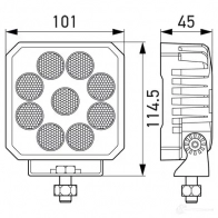 Лампа освещения салона HELLA M HK3S6O 1439607661 1GA 357 112-002 - Изображение 7