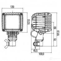 Рабочее освещение HELLA 13097 1ga996192181 Power Beam 3000 A6TMZ7O - Изображение 6