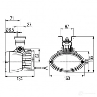 Рабочее освещение HELLA 1ga996461261 13146 Oval 100 Xenon Oval 100 Xenon-Powerpack - Изображение 7