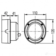 Рабочее освещение HELLA Mega Beam 13262 Mega Beam FF 1gm996134311 - Изображение 2