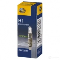 Лампа галогеновая H1 HD 70 Вт 24 В HELLA H1 HD 1D0GN 42416 8GH002089361 - Изображение 2