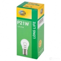 Лампа P21W LONGLIFE 21 Вт 12 В HELLA 42200 TME22C P21W LL 8GA002073271 - Изображение 6