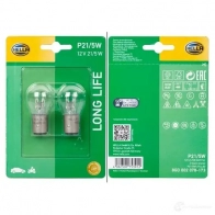 Лампа галогеновая P21/5W BAY15D 5 Вт 12 В HELLA 8GD002078173 E TV0I 1437470459 - Изображение 2