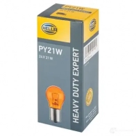 Лампа накаливания HELLA PY21W HD 8GA006841251 42236 2URIQP - Изображение 6