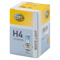 Лампа галогеновая H4 P43T-38 60/55 Вт 12 В HELLA 1437963720 8GJ223498121 WZ J7R