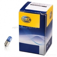 Лампа T4W BLUE LIGHT 4 Вт 12 В HELLA 1420575331 8GP002067831 N6P0 M