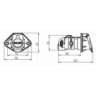Розетка фаркопа HELLA V EIIT 1440335355 8JB 905 392-051 - Изображение 2